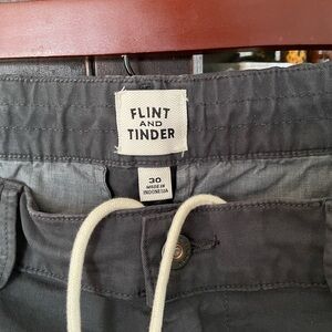 Flint and Tinder Men's Charcoal Pants
